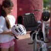 KASK dla dzieci ROWEROWY Bobike KIDS Plus S 52 - 56cm PINKY ZEBRA