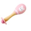 Adam Toys Marakas różówy z króliczkiem