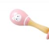 Adam Toys Marakas różówy z króliczkiem