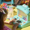 B.Toys KEYBOARD pianino ze SKACZĄCYMI PTASZKAMI Hippo Pop Play Piano