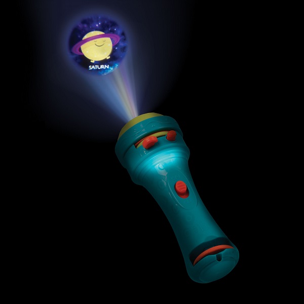 B.Toys Latarka - projektor ze slajdami planet niebieska