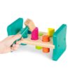 B.Toys przebijanka wbijanka drewniany sorter z młotkiem Colorful Pound & Play