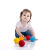 TULLO piłki piłeczki sensoryczne buźki Sensory balls 6 szt.