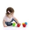 TULLO piłki piłeczki sensoryczne buźki Sensory balls 6 szt.