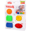 Tullo piłeczki SENSORYCZNE kształty 5szt 0m+