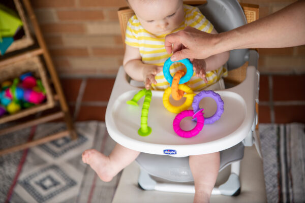 Fat Brain Toys Bobo Przyssawki Kółeczka sensoryczne PipSquigz Ringlets