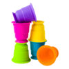 Fat Brain Toys Kubeczki silikonowe Przyssawki Suction Kupz 12m+