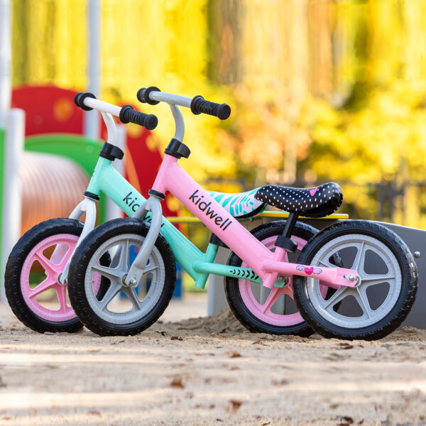 KIDWELL Rowerek biegowy REBEL dla dziewczynki Pink