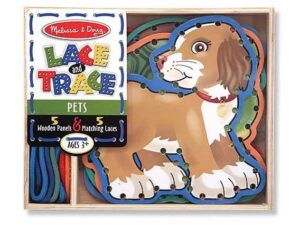 Melissa and Doug Przeplatanka Sznurowanka przewlekanka Zwierzęta domowe