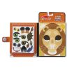 Melissa and Doug Naklejki wielokrotne zwierzaki safari zestaw podróżny