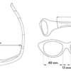 Real Shades Okulary przeciwsłoneczne dla dzieci Explorer Blue/ Light Blue 0-2lat