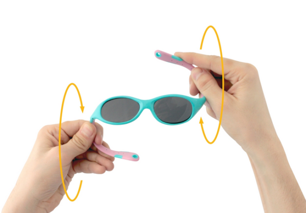 Real Shades Okulary przeciwsłoneczne dla dzieci Explorer Blue/ Light Blue 0-2lat