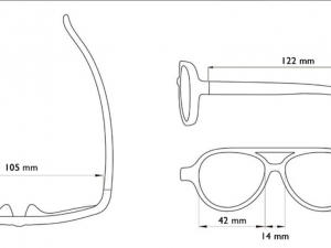 Real Shades Okulary przeciwsłoneczne dla dzieci Sky 2+