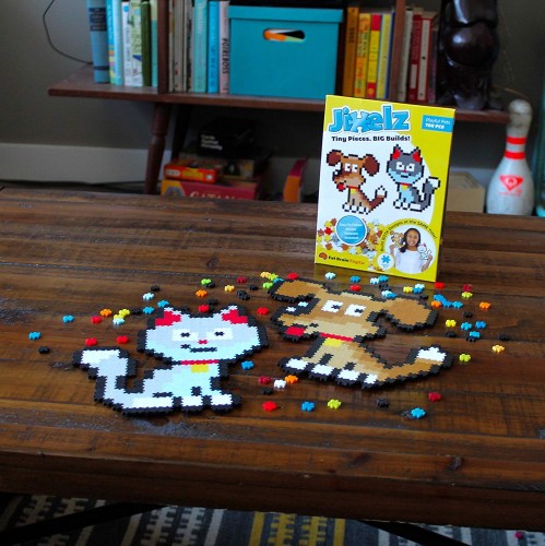 Fat Brain Toys Puzzle Pixelki Jixelz Zwierzęta Domowe 700el.