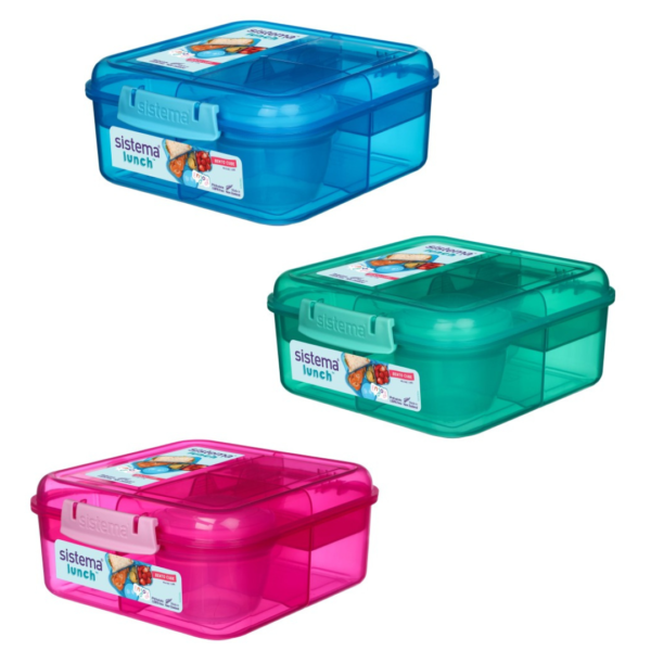 Sistema lunchbox Pojemnik Bento 1250ml kolorowy