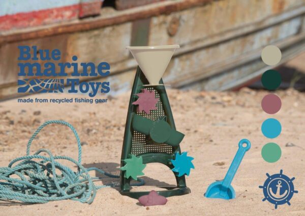 Dantoy BLUE MARINE Toys Młyn z akcesoriami do piasku i wody 3el.