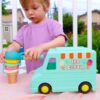 B.Toys Lodziarnia na kółkach z MAGNETYCZNĄ łyżką do lodów Sweet Scoops