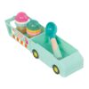 B.Toys Lodziarnia na kółkach z MAGNETYCZNĄ łyżką do lodów Sweet Scoops