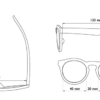 Real Shades Okulary przeciwsłoneczne dla dzieci Chill Steel Blue Fashion 4-7