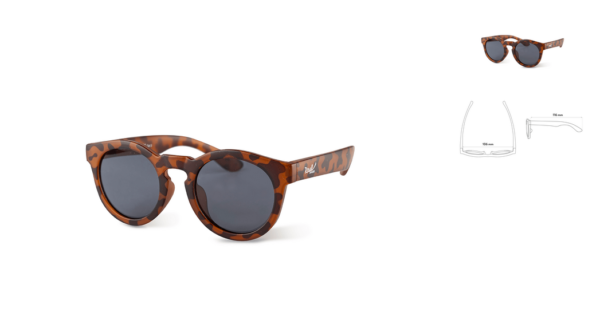 Real Shades Okulary przeciwsłoneczne dla dzieci Chill Tortoise Fashion 2-4lat