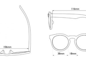 Real Shades Okulary przeciwsłoneczne dla dzieci Chill - Pancake Batter 2-4lata
