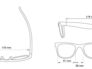 Real Shades Okulary przeciwsłoneczne dla dzieci Surf - Steel Blue 3-5
