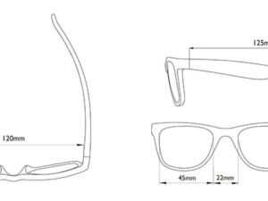 Real Shades Okulary przeciwsłoneczne dla dzieci Surf Surf - Steel Blue 5-8lat