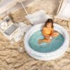 The Swim Essentials Basen kąpielowy Terrazzo 100 cm