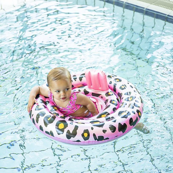 The Swim Essentials Kółko treningowe dla dzieci Panterka Róż