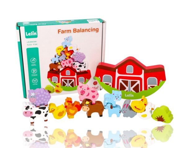 Lelin Gra zręcznościowa - balansująca farma 3+