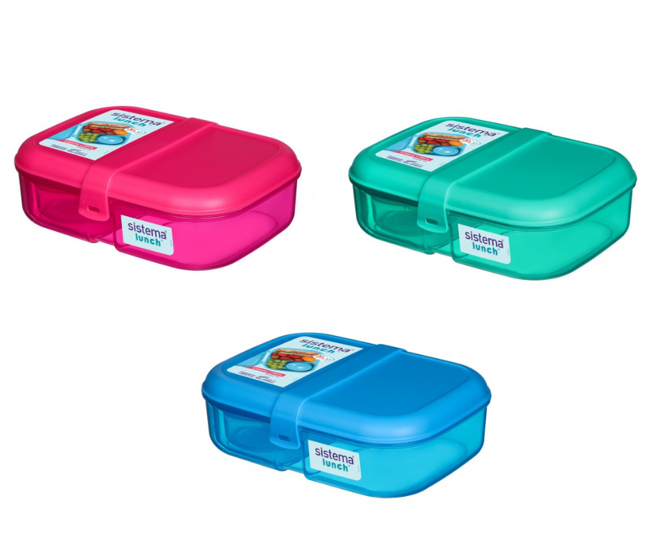 Lunchbox dla pierwszoklasisty Ribbon Lunch To Go 1.1L, Sistema - Alaantkowe  Sklep