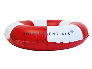 The Swim Essentials Koło do pływania 90cm Red White Life Buoy