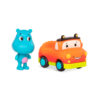 B.Toys Zestaw 3 miękkich AUTEK sensorycznych z Pandą