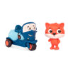 B.Toys Zestaw 3 miękkich AUTEK sensorycznych z Pandą