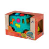 B.Toys ciężarówka RATUNKOWA dla zwierząt z klockami SORTERAMI Rollin’ Animal Rescue