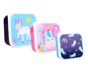 PRET Zestaw śniadaniówek Snack box 3w1 Pink
