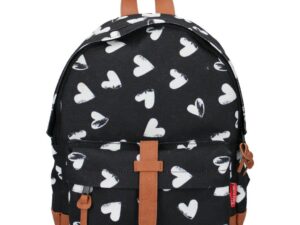 KIDZROOM Plecak dla dzieci Black&White Hearts