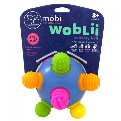 Mobi Woblii Kula piłka Zabawka sensoryczna 3m+