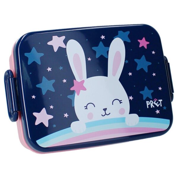 PRET Lunchbox Bunny Stars PINK