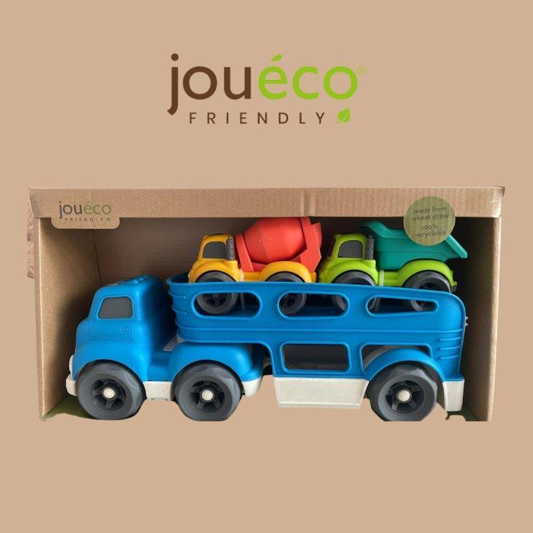 Joueco Laweta Transporter z 2 autami BIO BLUE (2)