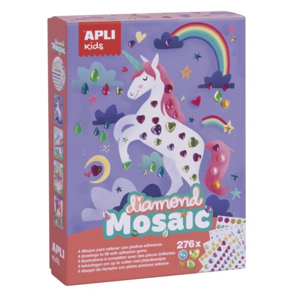 Apli Kids Zestaw artystyczny diamentowa mozaika