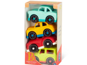 B.Toys Zestaw małych autek 4szt. Happy Cruisers 12m+