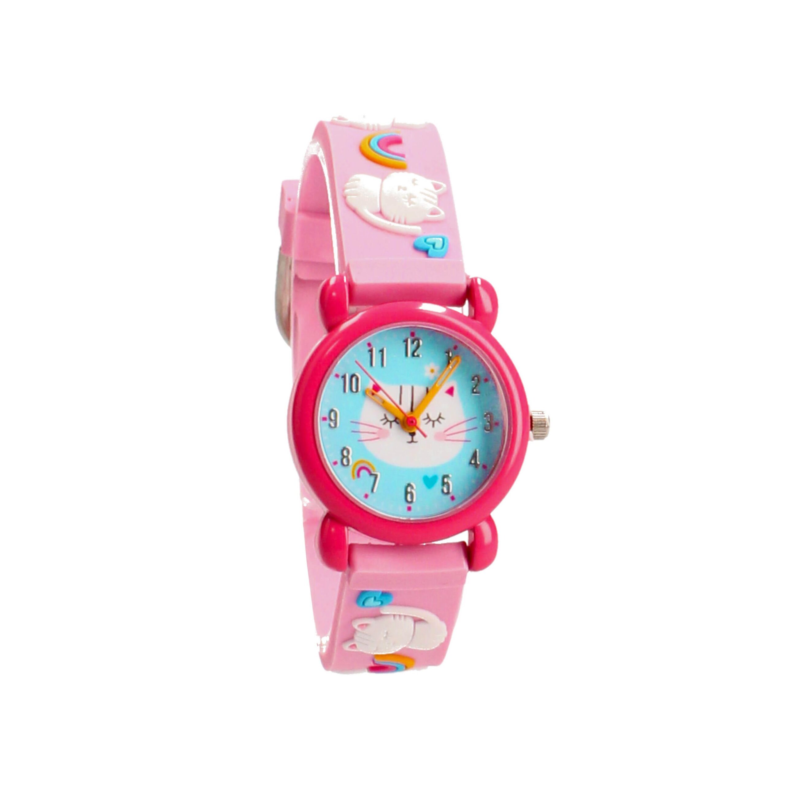 PRET Zegarek dla dzieci HappyTimes Kitty pink