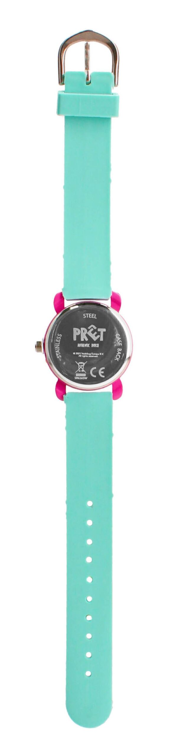 PRET Zegarek dla dzieci HappyTimes Zebra pink mint