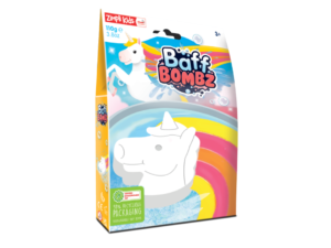 Zimpli Kids Jednorożec do kąpieli zmieniający kolor wody Rainbow Baff Bombz 3+