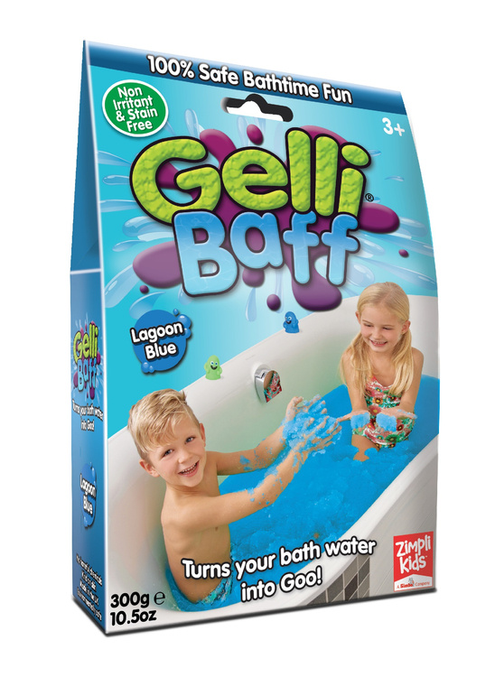 Zimpli Kids Magiczny proszek do kąpieli Gelli Baff niebieski 3+