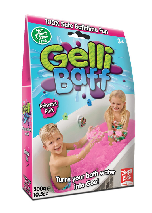 Zimpli Kids Magiczny proszek do kąpieli Gelli Baff różowy 3+