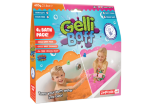 Zimpli Kids Magiczny proszek do kąpieli Gelli Baff różowypomarańczowy 3+