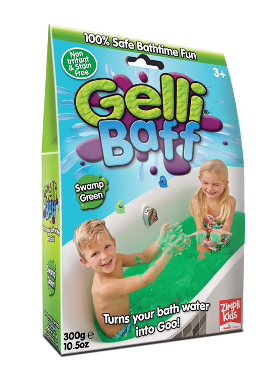 Zimpli Kids Magiczny proszek do kąpieli Gelli Baff zielony 3+