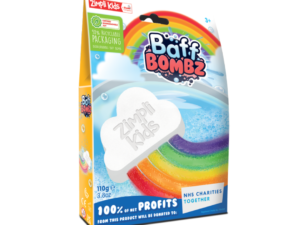 Zimpli Kids Tęczowa chmurka do kąpieli zmieniająca kolor wody Rainbow Baff Bombz 3+
